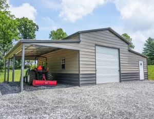 Metal Garage 48x30 Metal Barn Garage Steel Building Shed for Sale