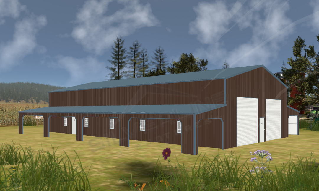 barndominum plans Metal Barn Garage Steel Building Shed for Sale