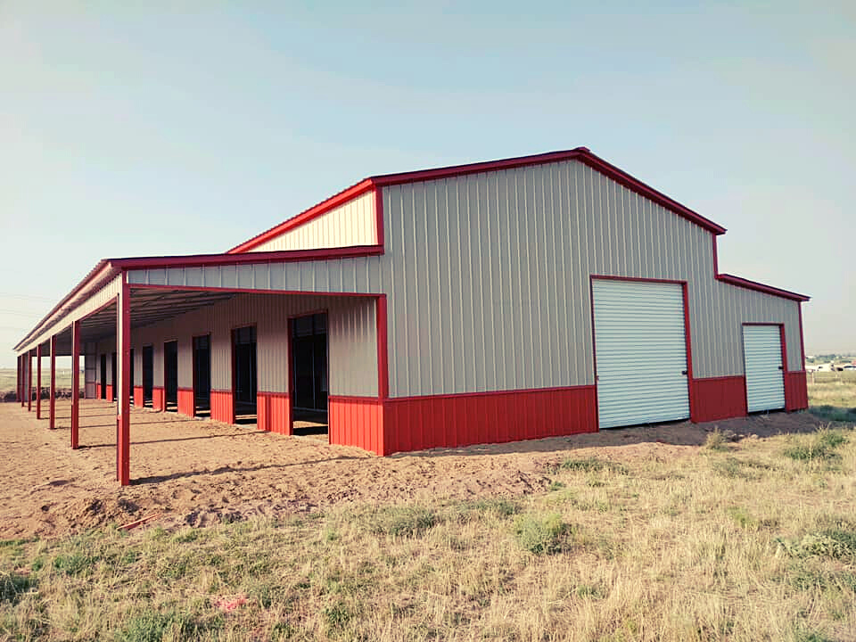 Metal Barn Kits are just one of the options offered by Silverline Structures